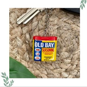 Old Bay Keychain | Handmade | Mini Brands | Quirky | Fun | NWOT